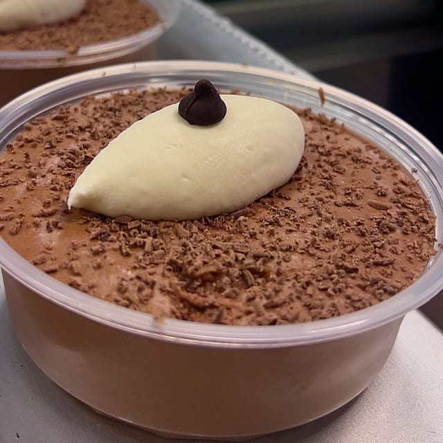 Chocolate Mousse.