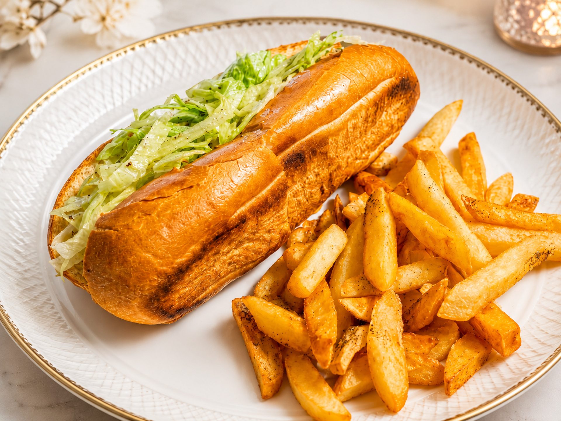 Gyros, steak subs, falafel, and more