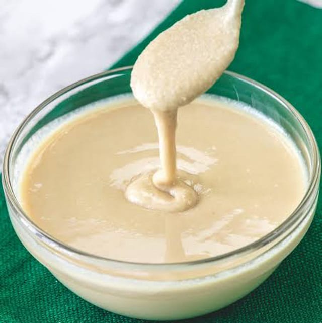 Cup of Tahini Sauce.