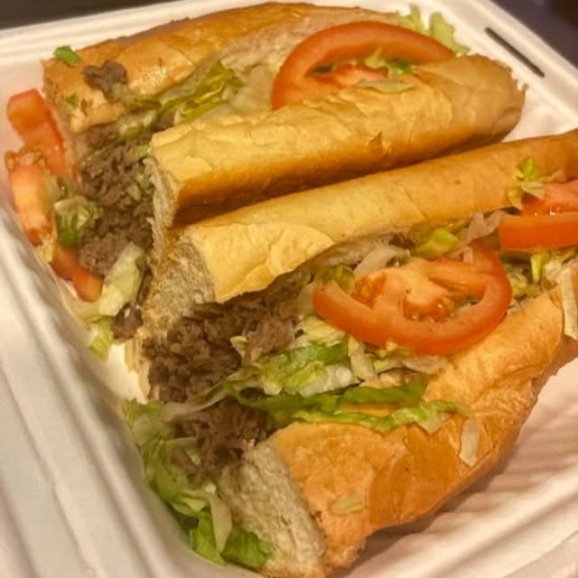 Cheese Steak Hoagie.