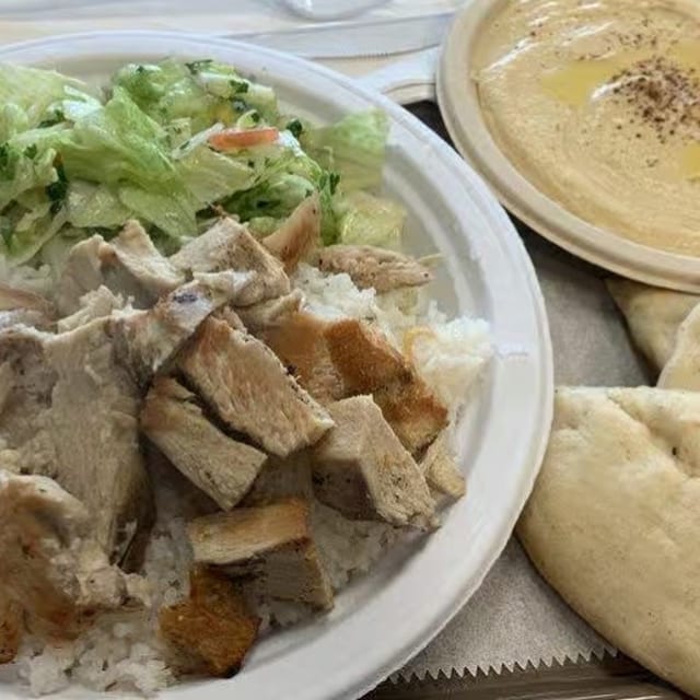 Chicken Shawarma Platter.